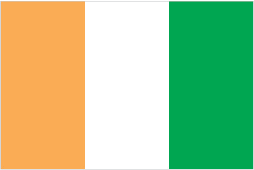 Cote d'Ivoire Embassy Flag